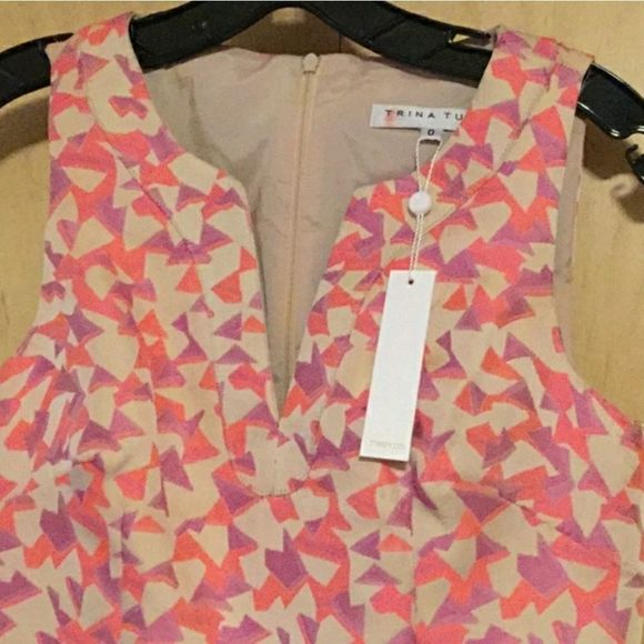 TrinaTurk Delmi Geometric Dress - Picture 8 of 8